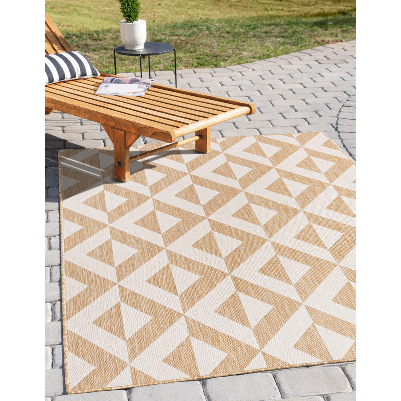 Felisa Napa Indoor/Outdoor Rug, Rectangle 4'1" x 6'1"