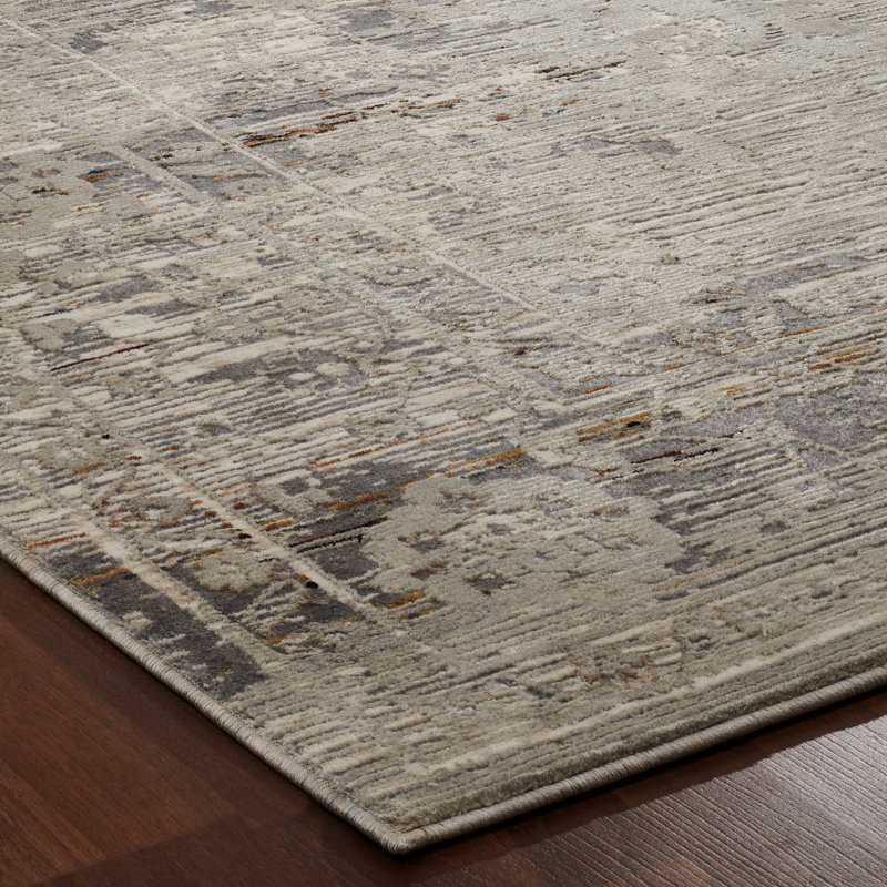 Hendricksen Southwestern Area Rug in Gray, Runner 2'6" x 12'