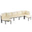 Ensemble de conversation modulaire d'extérieur moderne-171288411