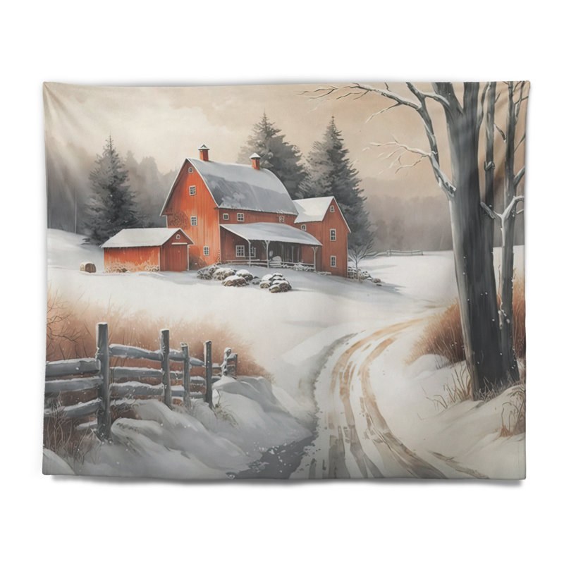 Polyester Tapestry, 32" H x 39" W