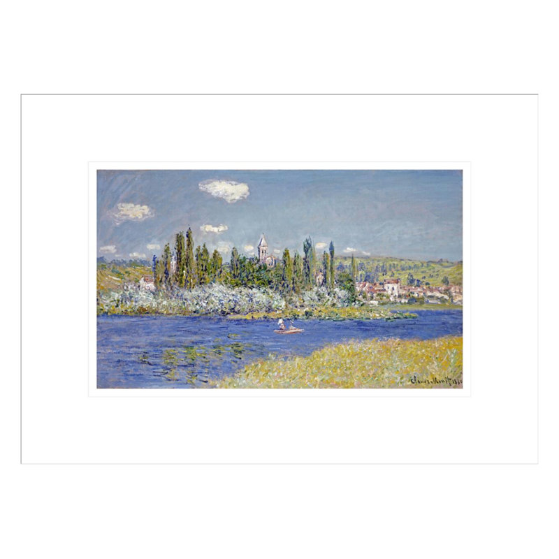 «Vetheuil» par Claude Monet, impression giclée sur cadre, H 12,33 po x l 16,75 po