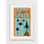 Ticket to Space 1 Piece Single Picture Frame and Floater Frame Wall Art on Canvas-20115890