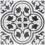 Merzoni 18" x 18" Porcelain Patterned Wall & Floor Tile