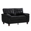 Causeuse moderne en similicuir-1689059415