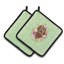 Ensemble de cuisinier poignée 2 pièces caroline trésors sheltie-48709450-48709373