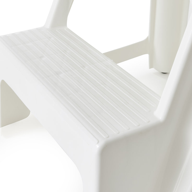 2 - Step Plastic Lightweight Step Stool