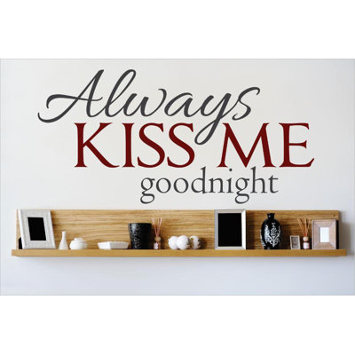 Text & Numbers Wall Decal