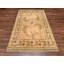 Original Hand Knotted Traditional Pattern Cream Wool and Silk Rug