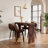 Modern Bar Table Set with 2 Drawers-1114261749-1114261746