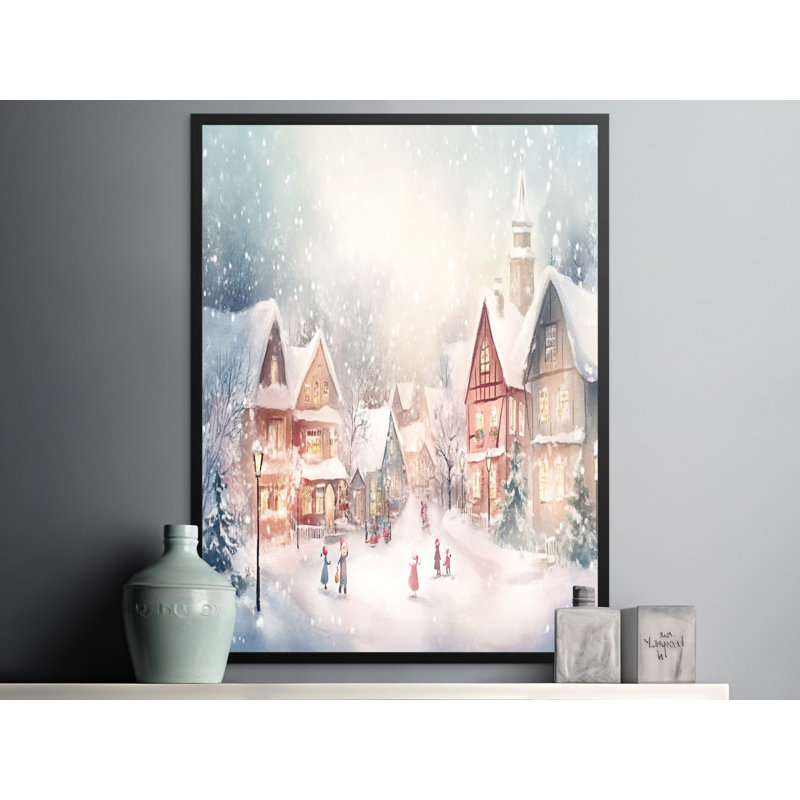 Wiens 1 Piece Floater Frame Wall Art, 24x32