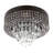 Leverette 15.2" 4-Light Crystal Flush Mount Chandelier-360292418