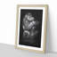 Lowland Gorilla - Picture Frame Painting Print-56925135-56925136