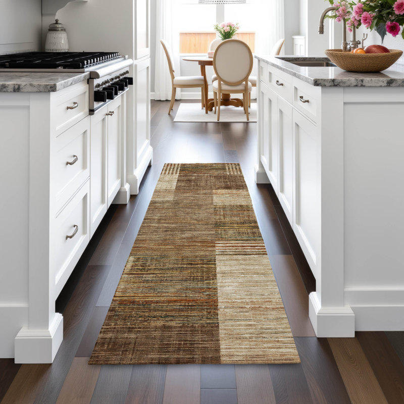 Machine Washable Indoor/Outdoor Jacinto ACN2149 Geometric Rug, Runner 2'3" x 7'6"