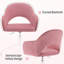 Pehrson Velvet Office Chair-1377388359