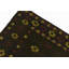Tapis de zone en laine vert 4 pi x 4 pi 3 po one-of-kind-noué la main Earley
