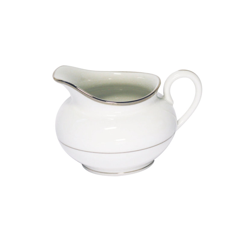 Orsay Creamer Bowl, Platinum
