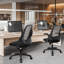 Chaise de bureau ergonomique en filet avec accoudoirs, conception peu encombrante-1697125967-1679359917