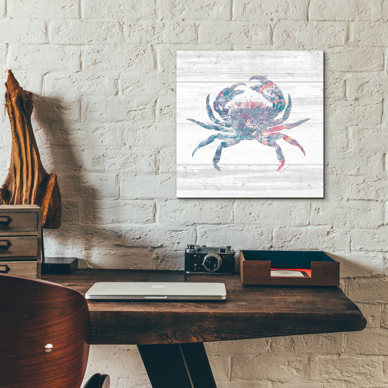 «Ocean Life I» par Sarah Adams, H 12 po x l 12 po x P 0,13 po