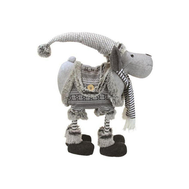 Figurine de table debout orignal de Noël, H 20 po x l 11,25 po x P 12,5 po