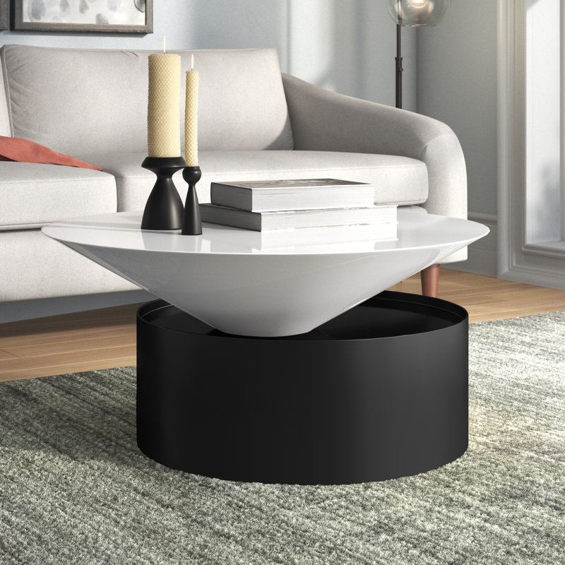Table basse Damon Aigne, Noir