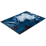 Overdyed One-of-a-Kind 9' 2" X 12' 1" Hand Knotted Area Rug