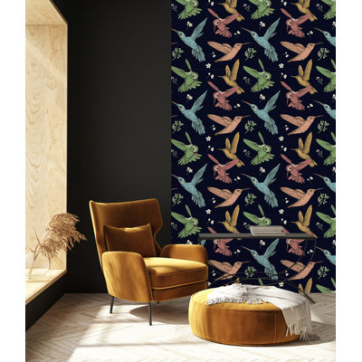 Hummingbird Wallpaper Tile