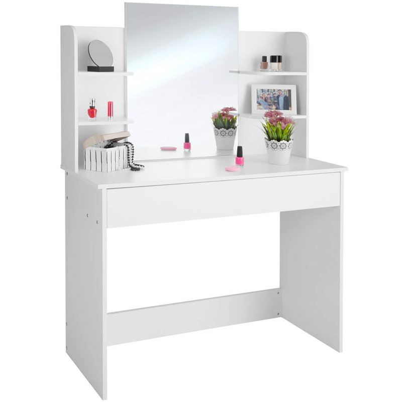 Caso Dressing Table with Mirror