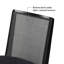 Tabouret de comptoir en rotin Elio - paquet de 2, structure noire, tissu bouclé noir-15892450-15892454