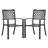 Leonard Outdoor Stacking Dining Armchair