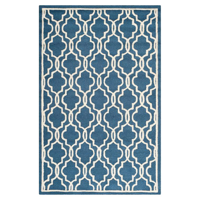 Brunswick Hand Tufted Wool Geometric Rug