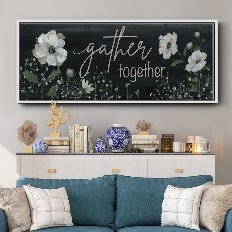 Gather Together- Framed Canvas