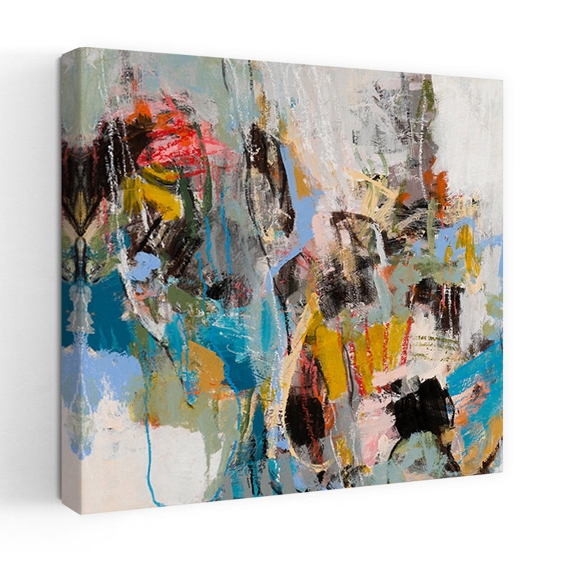 Adelaide, art abstrait contemporain, H 48 po x l 48 po