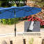 Parasol de patio à double face Outsunny, grand parasol de marché extérieur de 9,5 pi avec inclinaison à bouton-poussoir et manivelle, 3 bouches d'aération et 12 nervures pour le jardin, la terrasse, la piscine et le bleu marine-1580836840-1605889710