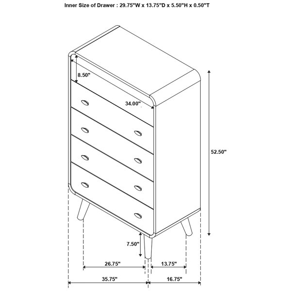 Dimensions du produit