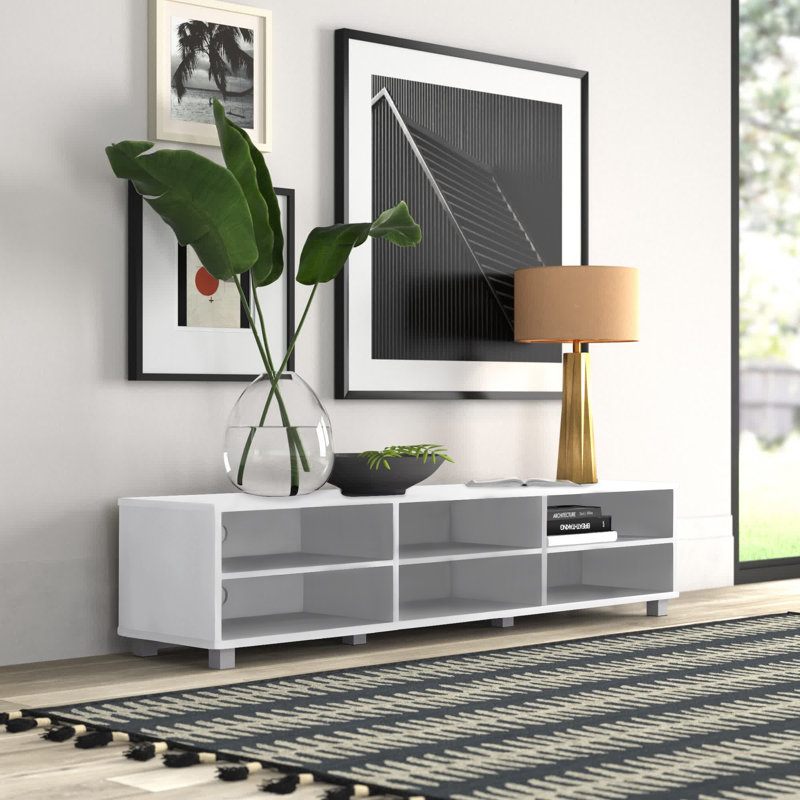 Grossi 71'' Wide TV Stand for TVs up to 85", White