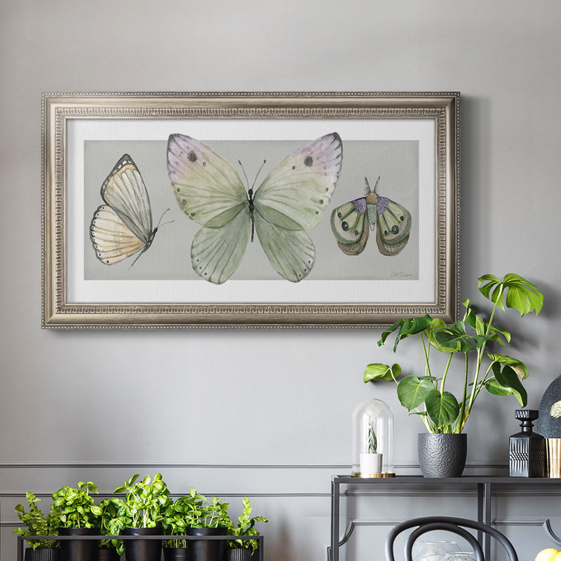 «Pretty Insectes II», cadre photo unique, impression sur toile, H 25 po x l 45 po x P 1 po