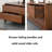 Simple small apartment TV stand
