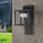 Outdoor Wall Sconce Exterior IP44 Waterproof LED Wall Light Classic Wall Lamp Lantern Square Mount-1812021506
