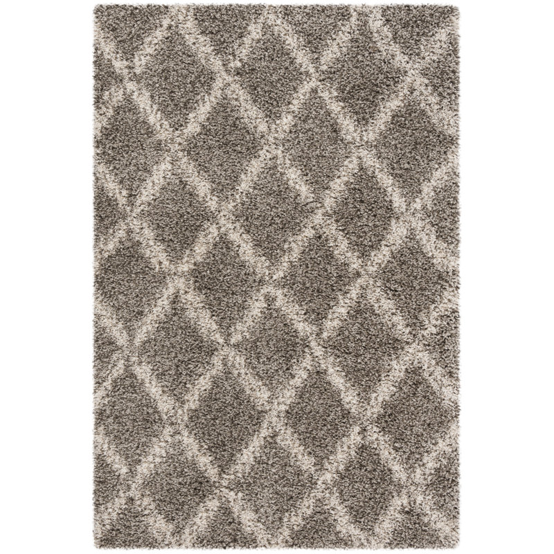 Hudson Shag Performance Geometric Rug, Rectangle 3' x 5'
