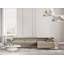 4 Seater Velvet Corner Sofa -383019157-383019152