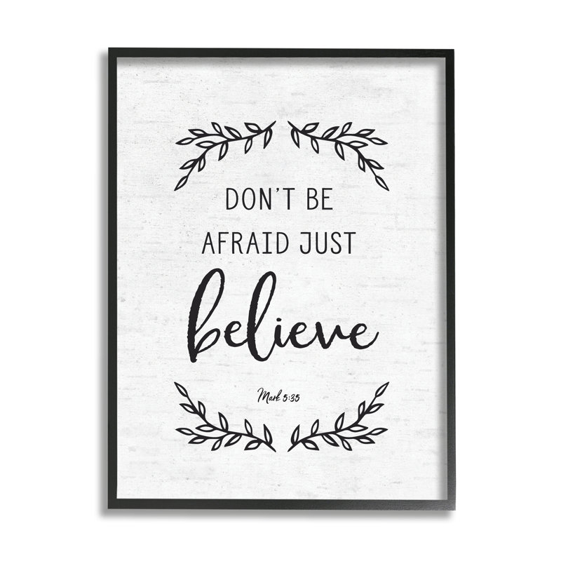 Citation de versets bibliques encourageants, Giclée encadrée noir minuit, L 11 po x H 14 po
