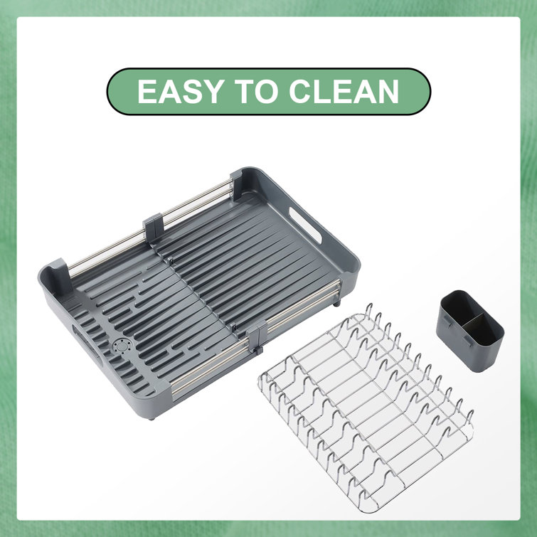 qxttech Rustproof Stainless Steel Dish Rack & Reviews