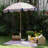 43"x57" Rectangle Tablecloth Table Cover Lemon Tree Yard Party Picnic Washable Polyester Decorative Fabric for Garden Summer Event Planning