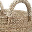 Hand Woven Wicker Laundry Hamper with Handles-105726300