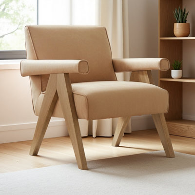 Chaise moderne avec accoudoirs