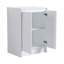 Combinaison d'armoire de rangement autoportante 72 po, portes et tiroirs à fermeture en douceur, blanc brillant, contreplaqué, emballage KD (convient à la salle de bain, à la cuisine, à la salle d'étude, à la chambre à coucher, etc.)