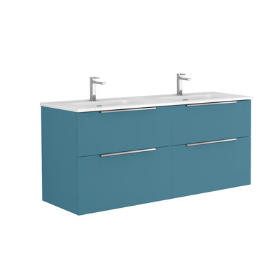 Dalia Wall-Mounted Double Bathroom Vanity Set