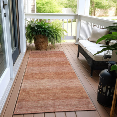 Tapis terre cuite intérieur / extérieur lavable à la machine