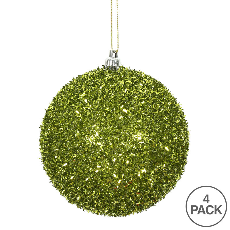 Ornement boule Tinsel, Lime