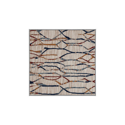 Machine Washable Gray Area Rug
